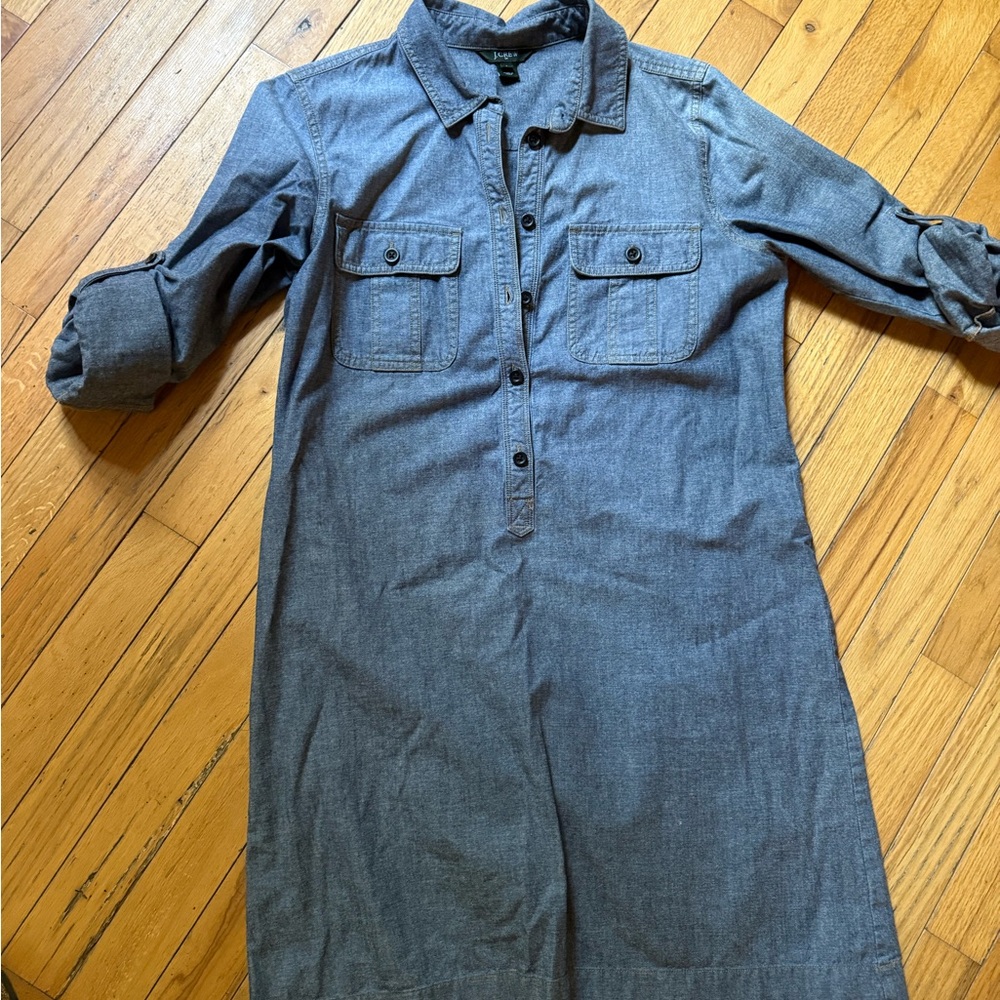 Denim Shirt Dress